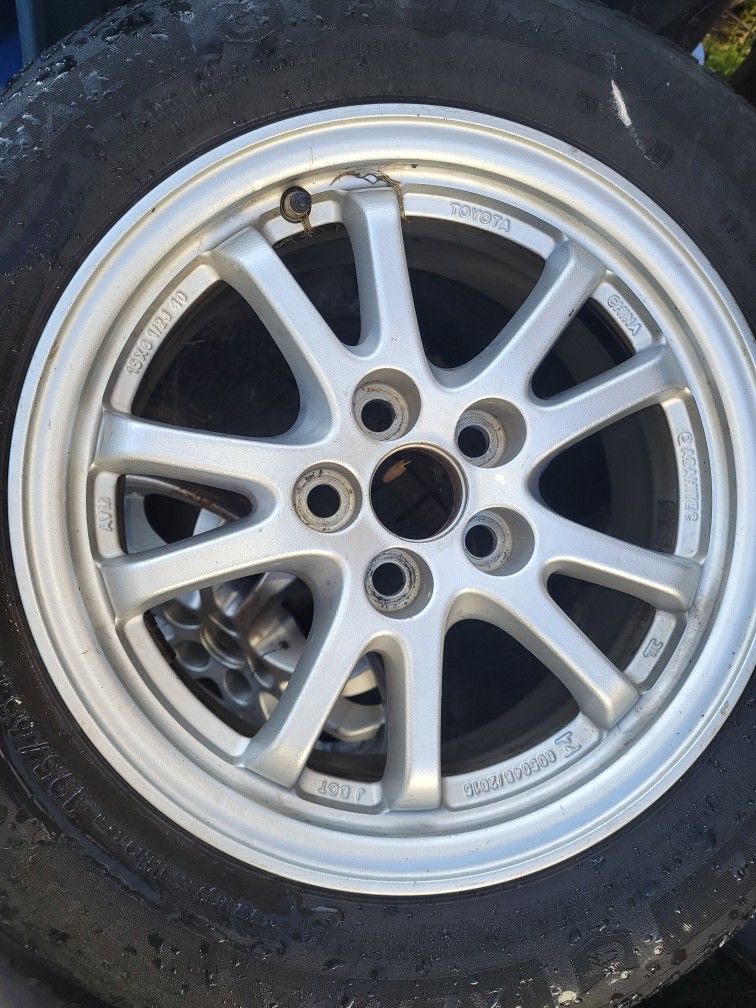 toyota rims and tires