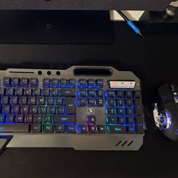 Gaming Keyboard And Mouse 