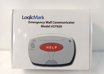 Logicmark 37920 Emergency Wall Communicator White Freedom Alert  LifeSentry