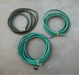 3 Sizes Garden Landscaping Gardening Hose, 14 ft, 18 ft, 25 ft, $5, and $9