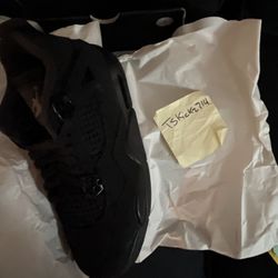 Jordan 4 Retro Black Cat (2025) (GS) 6y