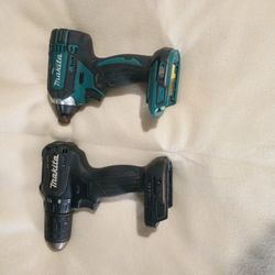 2 Makita Drills
