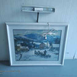 Original Framed Painting By SESSIONS With Light