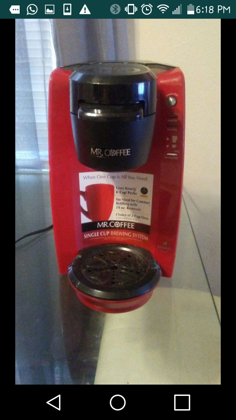 Mr.keurig coffee maker