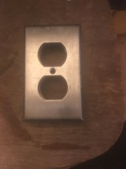 Stainless steel outlet covers (have 14)