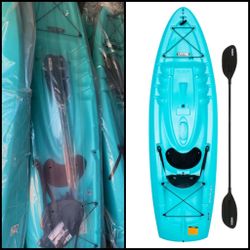 NEW Lifetime 8.5ft Sit-On-Top Kayaks – Paddle Included