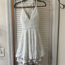 Small White Sparkle Dress