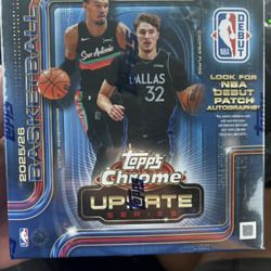 2025-26 Topps Chrome Updates Basketball Mega Box🔥🔥🔥