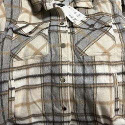 Zara Plaid Jacket 