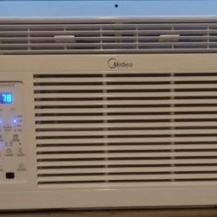 Midea 5000btu window ac with remote 