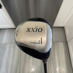 XXIO AX-Sole Titanium 9* Driver, Srixon S Flex, 45.5” RH - STILL AVAILABLE 