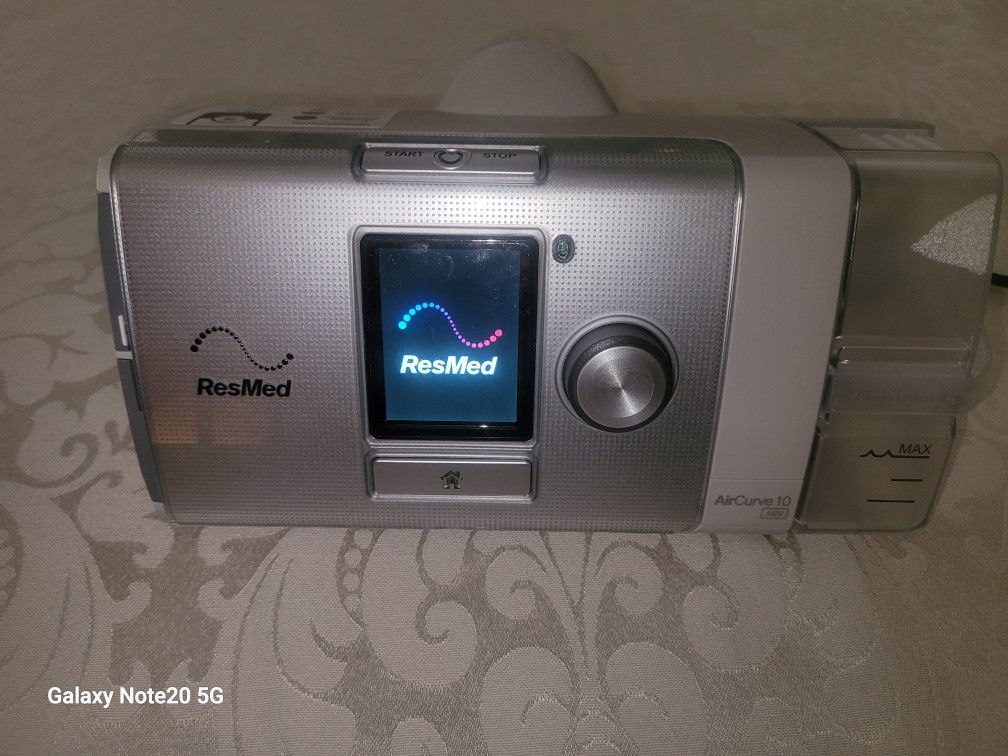 ResMed AirCurve 10 ASV w/ HumidAir Humidifier & Carrier Case
