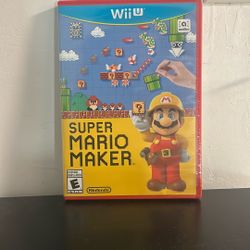 SEALED Super Mario Maker Game for the Wii U