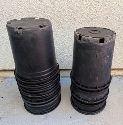 10” Nursery Pots for Plants Flowers