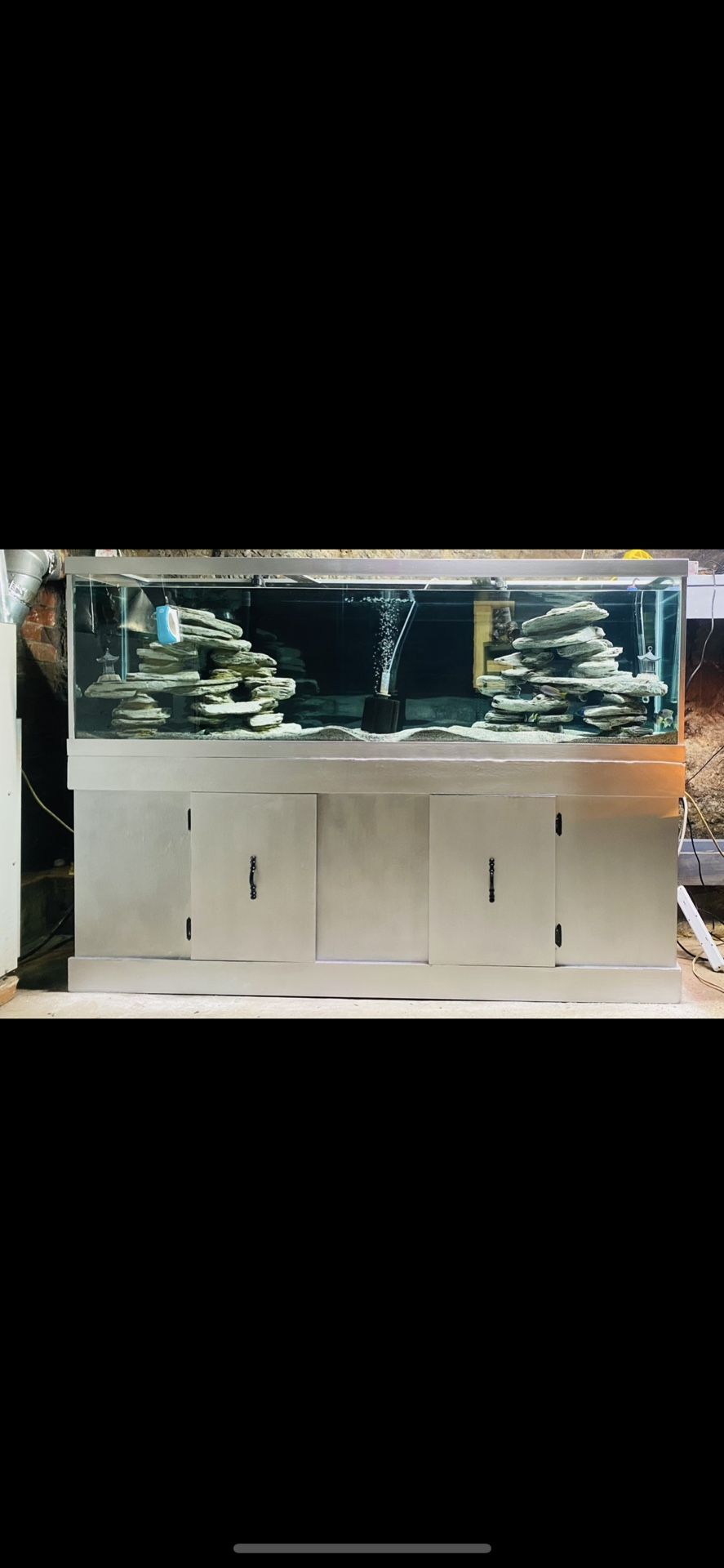 150gallon Tank Full Set Up And Custom Stand