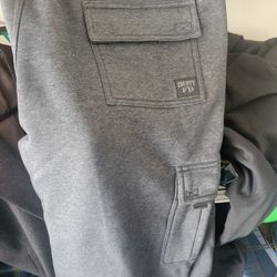 FB County cargo sweats 3XL gray