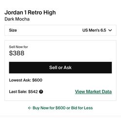 Vvvnds Jordan 1 High Mocha 6.5
