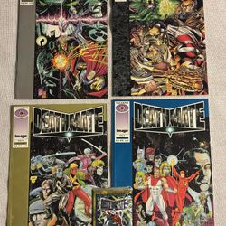 Deathmate Valiant and Image Comics: Epilogue, Black, Blue and Yellow w/card pack