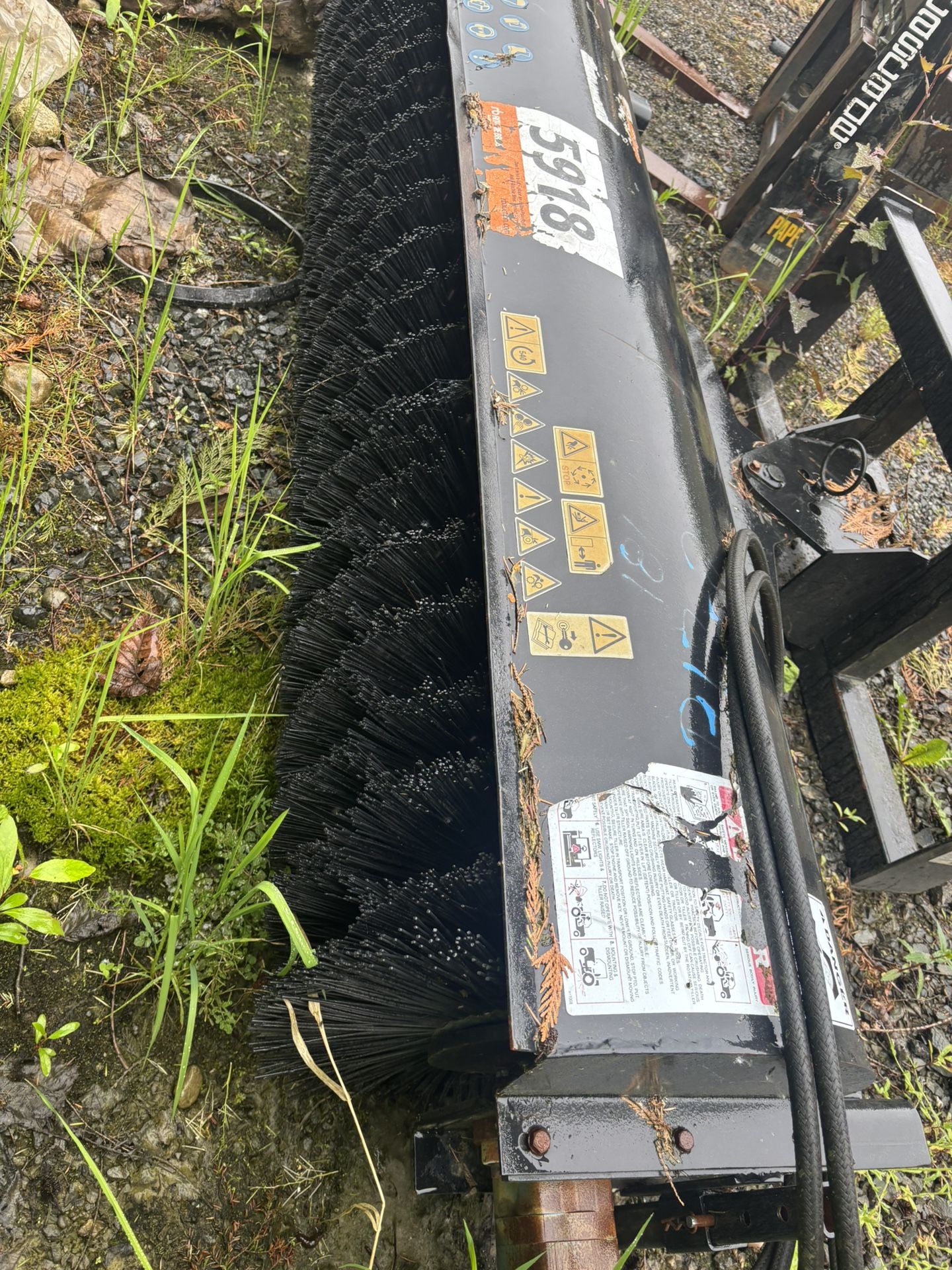 Skid Steer Sweeper Attachment