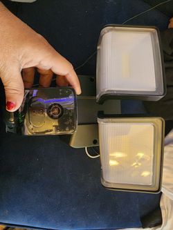 2 Floodlight Cameras 2 Way Audio