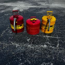 OSHA approved metal gas cans