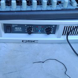 Qsc  Gx3 Amplifier 