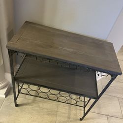 Wine Rack Table