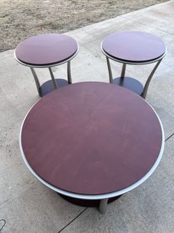 Coffee Table and End Tables 