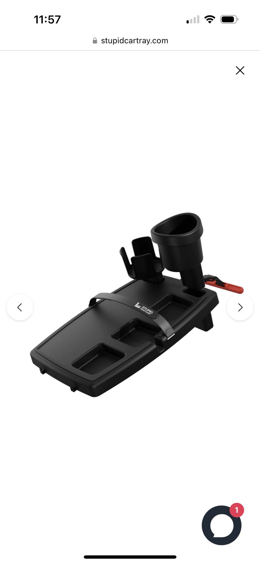 Stupid Car Tray Elite Drink Holder Bundle