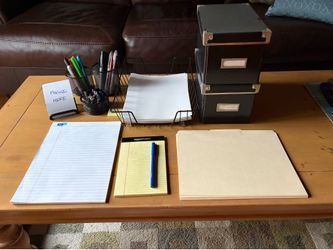 Desk organizers