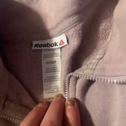 Reebok Zip-Up Hoodie Size Small