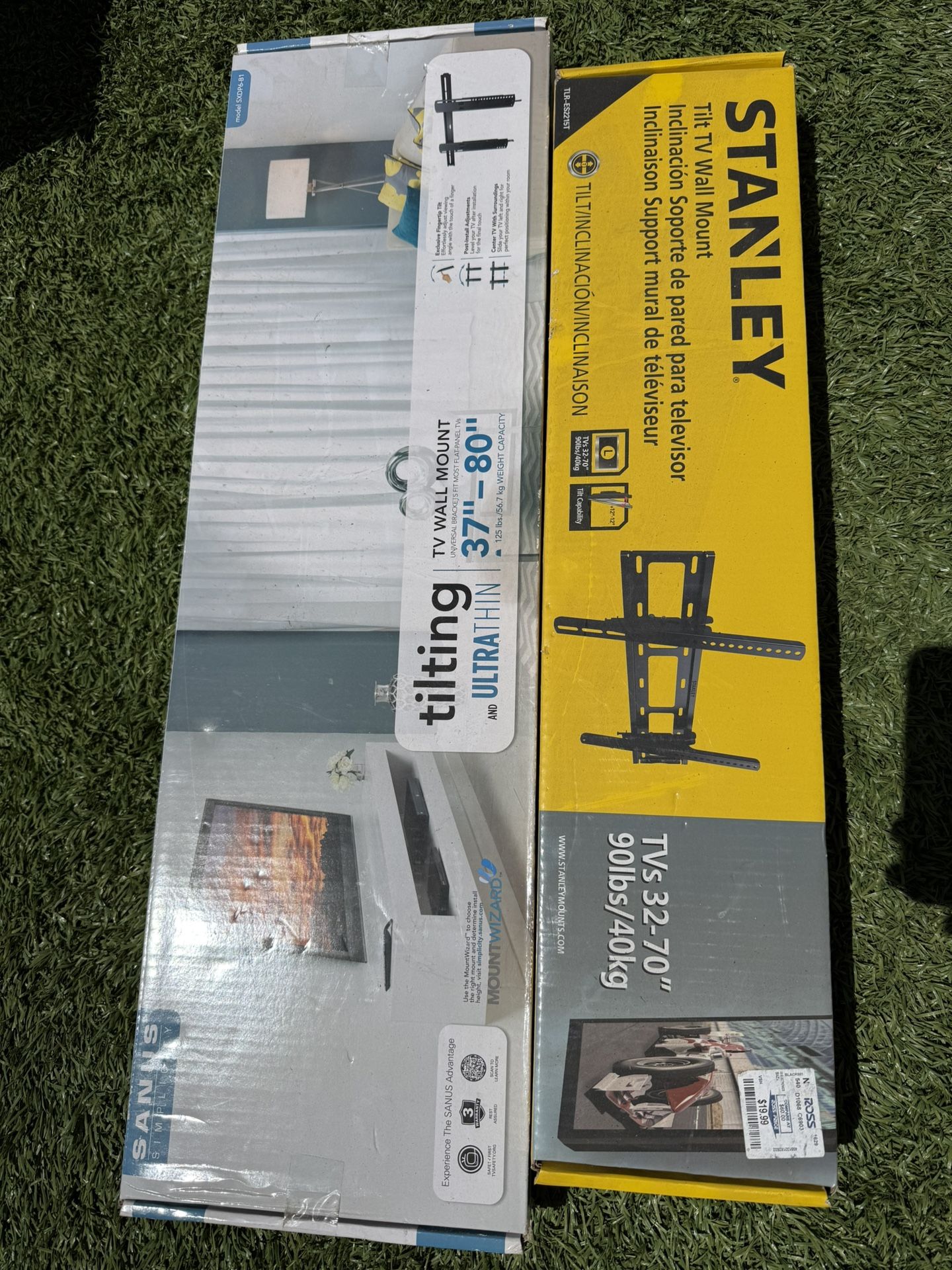 2 TV Mounts $10