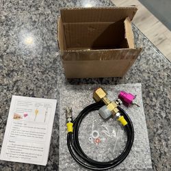 NEW SODASTREAM, SODA MAKER/MACHINE CO2 ADAPTER HOSE CONNECTOR - CGA320 to TR21-4