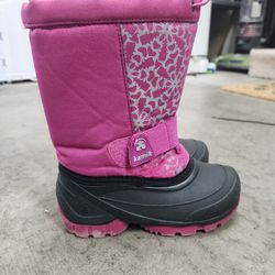 Kamik Snow Boots Pink Kids Size 12
