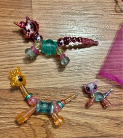 Twisty Petz bracelet and rings pets jewelry toy