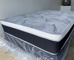 Euro Bamboo Pillow Top Queen size!》》》