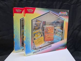 Pokémon Scarlet & Violet Prismatic Evolutions Poster Collection