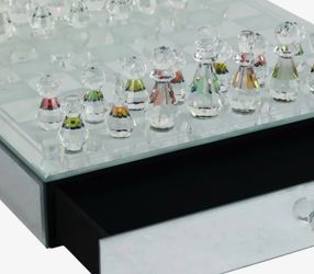 Crystal chess set