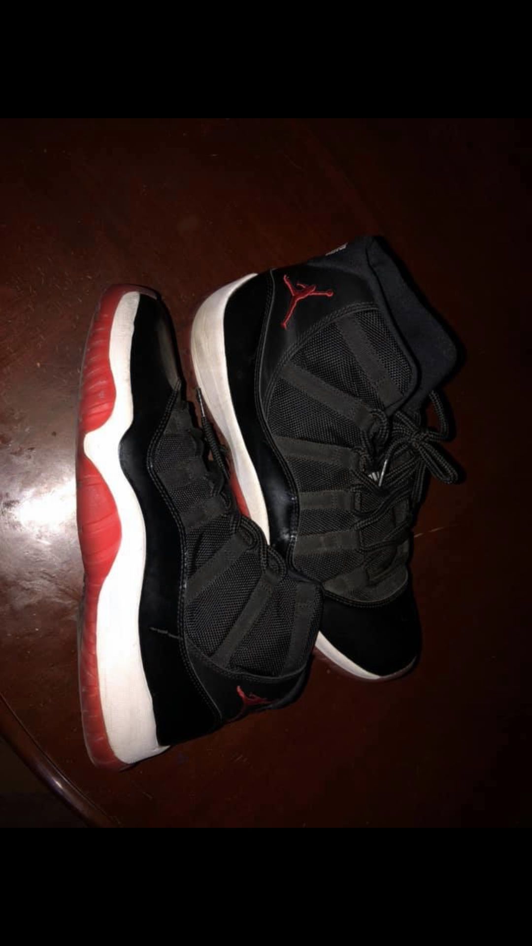 Jordan 11 retro playoffs size 12 $200