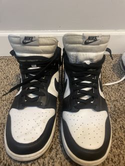 Men’s size 11 Black & White Nike Dunk High