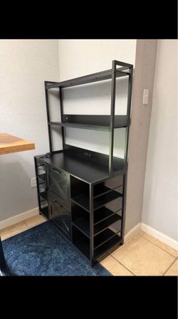 Brand New File Cabinet With Charging Station, Vertical Filing Cabinet With Lock For Home Office.