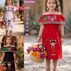 Girls Mexican Dresses - Variedad de Vestidos Para Niñas