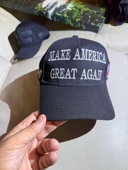 Black Dark Make America Great Again Trump MAGA Hat