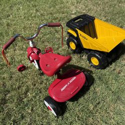 Radio Flyer Bike And Tonia Truck