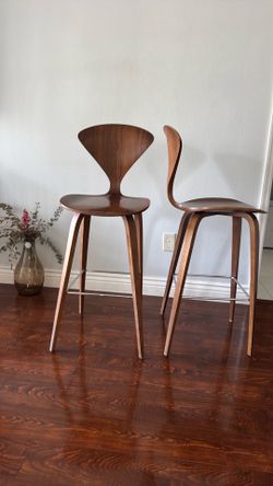 Wooden bar chairs