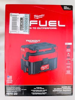 M18 FUEL PACKOUT 18-VoltCordless 2.5 Gal. Wet/Dry Vacuum MADE IN USA  (Vacuum-Only)