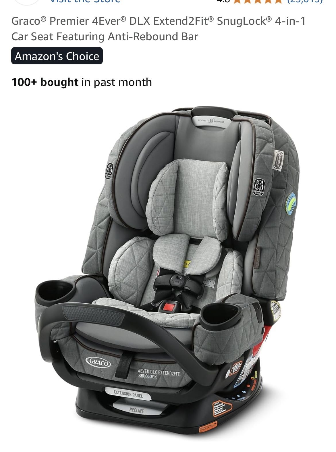 Graco Premier 4 ever DLX Car seat