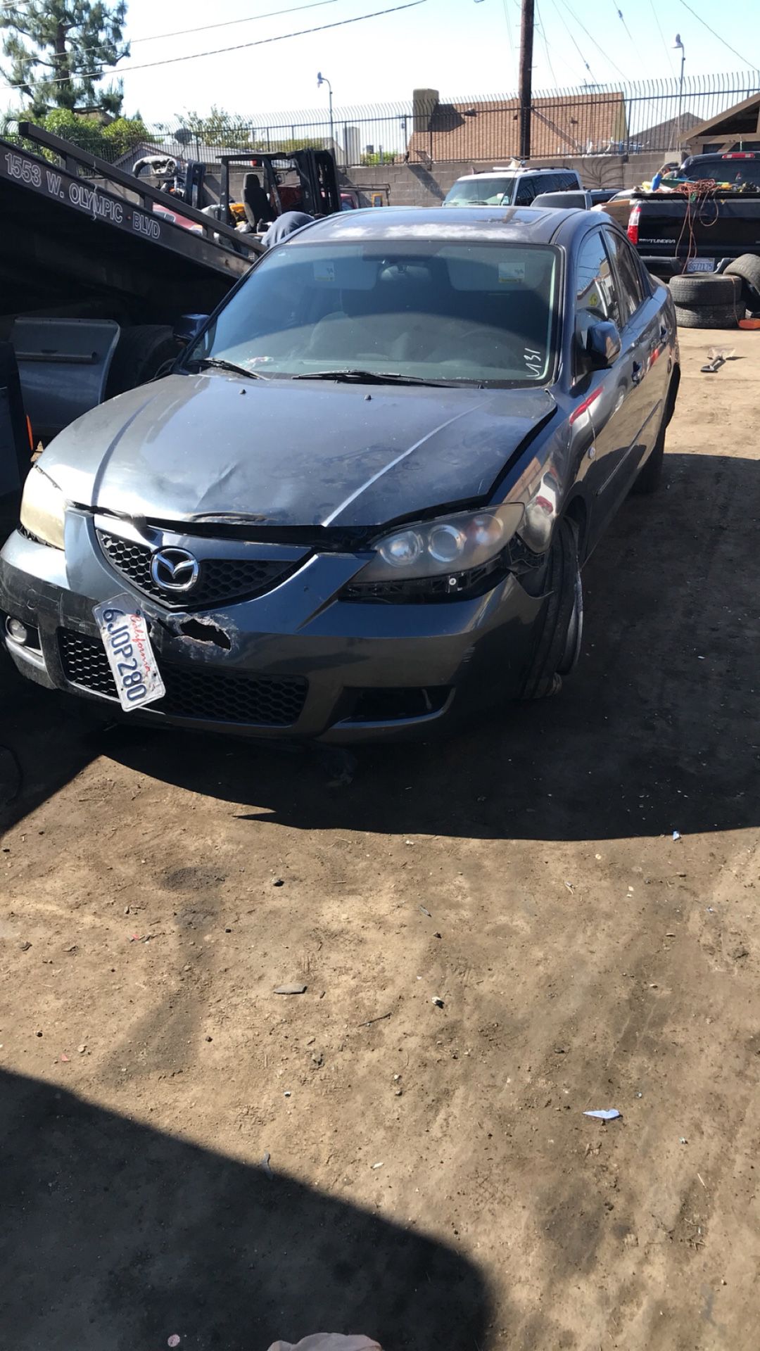 Parting out Mazda 3 2008