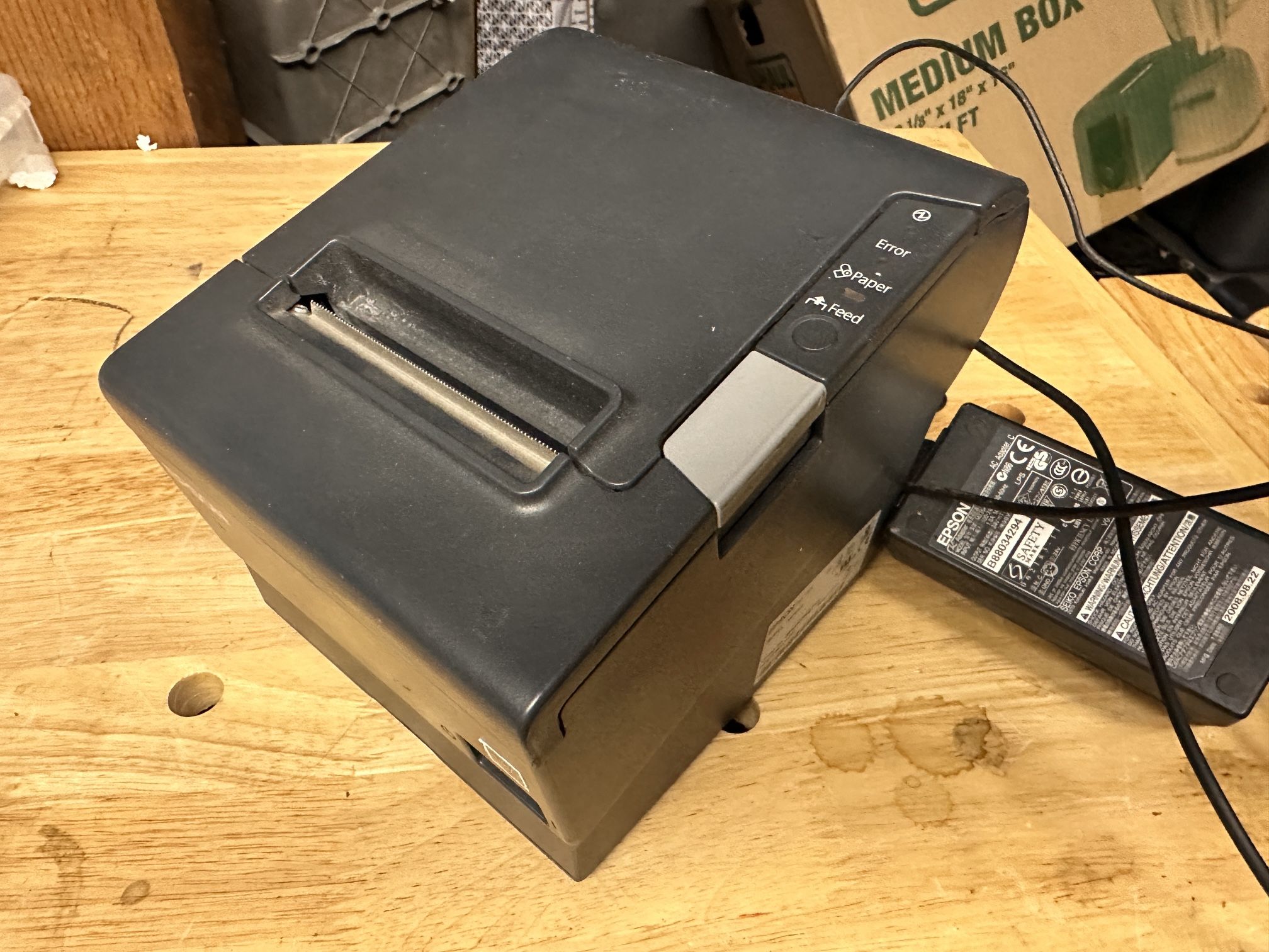 Epson TM-T88V POS receipt printer Aloha Micros CAN INSTALL