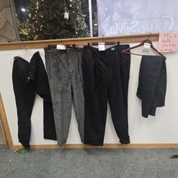 4 Pair Of Men's Pants.  38's And 40's.   